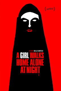 a girl walks home alone at night