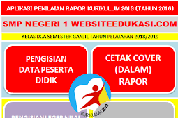 Aplikasi Raport SMP K13 Revisi 2018