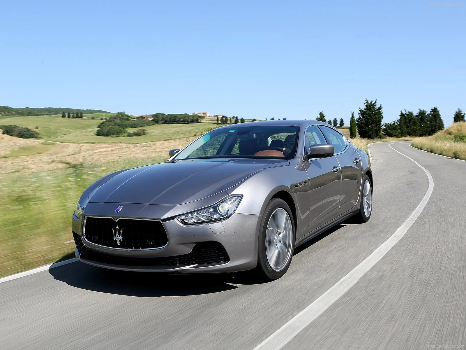 Hình ảnh siêu xe Maserati Ghibli 2014 & nội ngoại thất