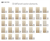 33 Different Vector Elements 