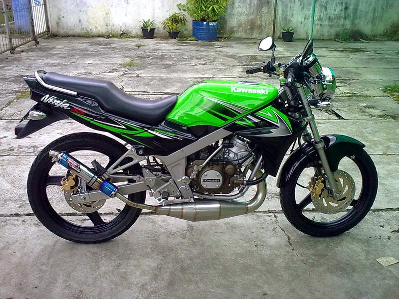 modifikasi motor ninja 150cc