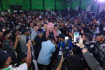 Ganjar Pranowo Diteriaki Presiden oleh Jawara dan Pegiat Seni di Banten