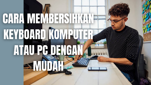 Cara Membersihkan Keyboard Komputer atau PC Dengan Mudah Komputer atau pc yang selalu dipakai akan cendurung mudah terkena kotoran terutama pada bagian keyboard, sehingga diperlukan cara untuk membersihkannya agar keyboard tidak menjadi rusak. Berikut ini cara-cara yang bisa dilakukan di dalam membersihkan bagian keyboard pada pc atau komputer :  Bersihkan Dengan Posisikan Keyboard Dalam Keadaan Terbalik Cara yang cukup mudah untuk membersihkan Keyboard adalah dengan memposisikan Keyboard secara terbalik, sehingga posisi keyboard mengarah ke bawah. Tujuan dari membalikkan Keyboard adalah untuk mempermudah keluarnya kotoran dari sela-sela tombol keyboard.  Cara melakukannya cukup dengan mematikan terlebih dahulu komputer atau pc, kemudian balikkan Keyboard sehingga keyboard mengarah kebawah, lalu ketik secara acak tombol keyboard dan menggoyangkannya agar kotoran tersebut jatuh keluar.    Bersihkan Keyboard Komputer atau PC Dengan Brush Makeup Menggunakan brush makeup untuk membersihkan keyboard cukup efektif, sebab serat-serat yang ada pada brush make up mampu masuk ke celah dari tombol keyboard.  Cara melakukannya cukup dengan mematikan terlebih dahulu komputer atau pc, kemudian bersihkan keyboard menggunakan brush makeup dengan cara menyapunya sampai ke sela-sela keyboard hingga bersih.    Bersihkan Keyboard Komputer Dengan Menggunakan Cotton Bud Memang penggunaan cotton bud terbilang cukup lama dibandingkan menggunakan brush makeup, namun cotton bud sangat efektif di dalam membersihkan kotoran di sela-sela keyboard yang sudah mengerak dan mengendap seperti karena cairan keringat.  Cara melakukannya cukup dengan mematikan terlebih dahulu komputer, kemudian bersihkan keyboard menggunakan cotton bud dengan cara menggosokkannya pada sela-sela keyboard hingga bersih.    Bersihkan Keyboard Komputer Dengan Menggunakan Penyedot Debu atau Vacum Untuk membersihkan debu yang menempel pada sela-sela keyboard memang penggunaan penyedot atau vacum sangatlah efektif. Sebab alat ini memiliki daya hisapan angin yang cukup kuat untuk menarik debu dari sela-sela keyboard. Alat ini biasanya banyak dijual di toko elektronik atau toko online. Biar lebih lebih murah beli saja penyedot debu yang berukuran kecil. Sebab vacum debu biasa harganya masih terbilang lebih mahal.  Cara melakukannya cukup dengan mematikan terlebih dahulu komputer, kemudian bersihkan keyboard menggunakan penyedot debu atau vacum dengan cara mengarahkan ujung alat tersebut ke sela-sela dan keseluruhan permukaan keyboard.    Nah itu dia bagaimana cara membersihkan keyboard komputer atu pc dengan mudah, melalui bahasan di atas bisa diketahui mengenai beberapa cara yang bisa dilakukan untuk membersihkan keyboard komputer atau pc. Mungkin hanya itu yang bisa disampaikan di dalam artikel ini, mohon maaf bila terjadi kesalahan di dalam penulisan, dan terimakasih telah membaca artikel ini."God Bless and Protect Us"