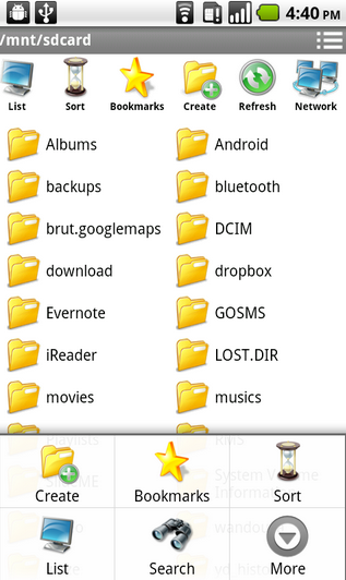 File Manager:Explorer