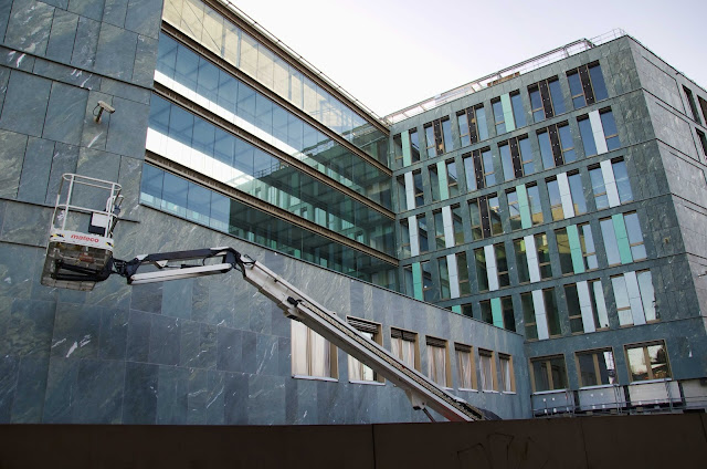 Baustelle Neubau des Bundesministeriums für Bildung und Forschung, Dienstsitz Berlin, Haus am Kapelle-Ufer, 10117 Berlin, 09.03.2014