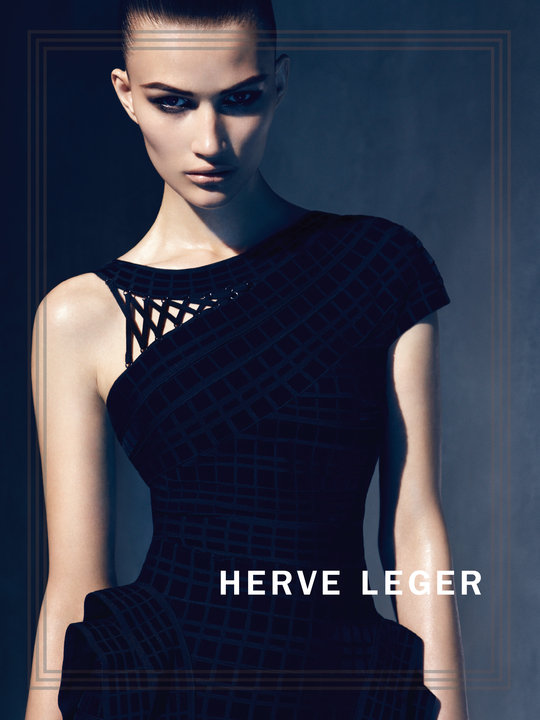 TARA GILL | HERVE LEGER BY MAX AZRIA AD CAMPAIGN F/W 2010