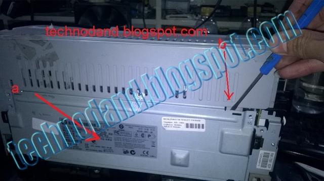 Cara Bongkar Printer Laser Jet Hp 1102 