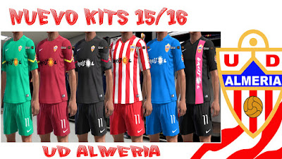 PES 2013 UD Almeria 15/16 Kits by KP