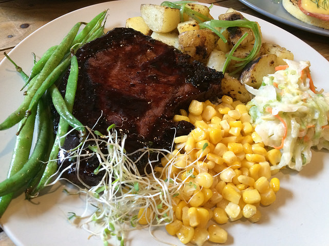 Grilled Barbeque Porkchop