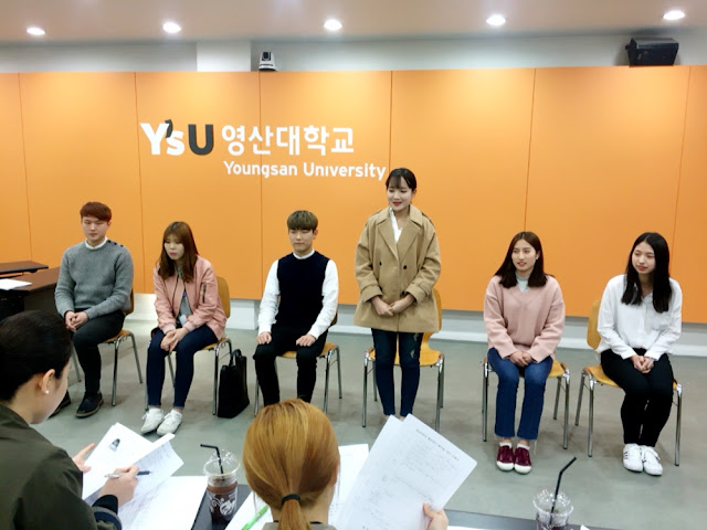 Sinh viên Trường đại học Youngsan Hàn Quốc