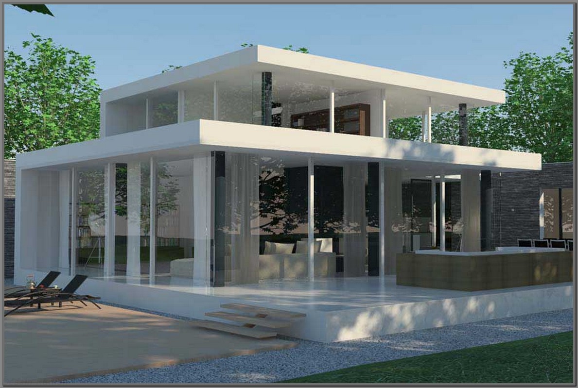 Desain Rumah Minimalis Atap Datar Jual Bata Ekspos