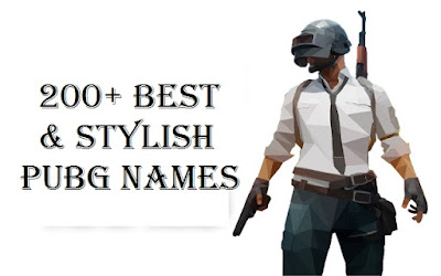200+ Best & Stylish PUBG Names - All Time Best Pubg Names - 