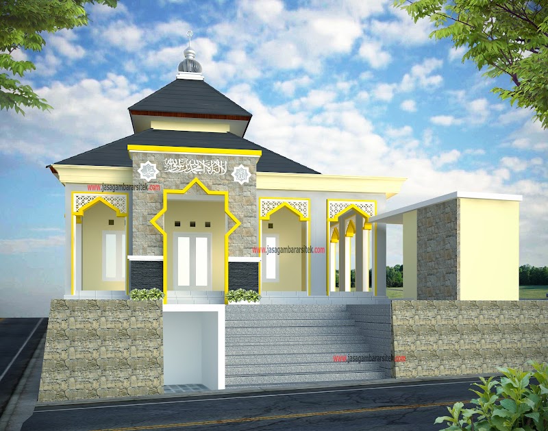 Konsep Penting Sekatan Mushola Rumah Minimalis, Jendela Minimalis