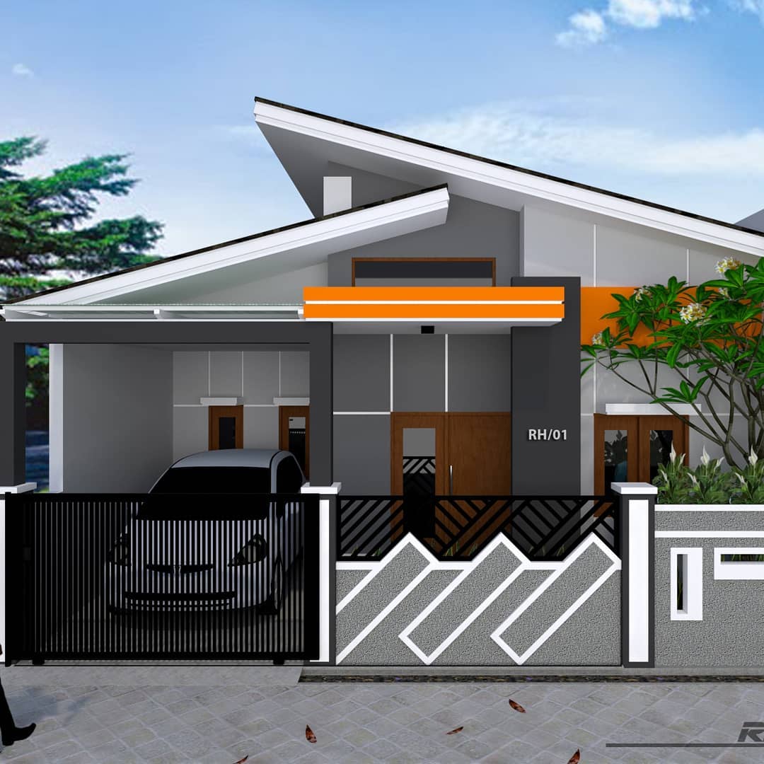 Kumpulan Desain Dan Denah Rumah Type 60 Dengan 3 Kamar Tidur Yang Cocok Untuk Cluster Homeshabbycom Kumpulan Desain Dan Denah Rumah Minimalis Modern