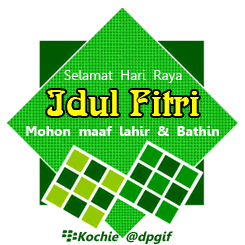Gambar DP BBM Ucapan Lebaran Idul Fitri 1436 H 2015 - Logo 
