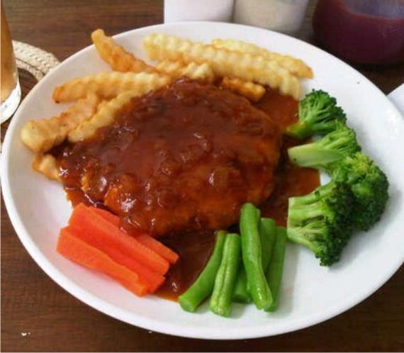 Nyum-Nyum-Nyum... Chicken Burger Steak Sedappp!!