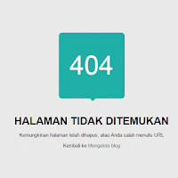 Cara menangani error 404 di Search Console