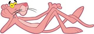 Clipart de la Pantera Rosa. 