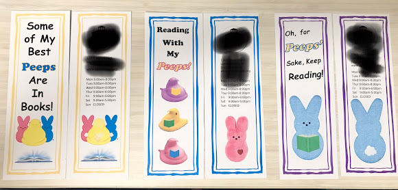 Peeps bookmarks