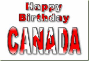 Happy canada day wondercliparts