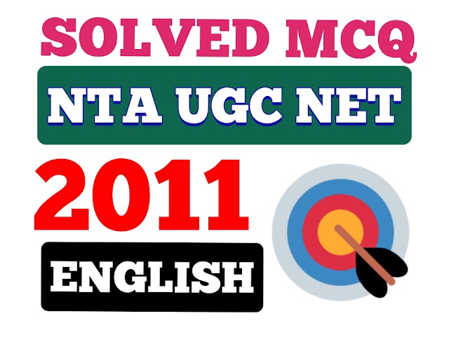 UGC NET SOLVED PAPER