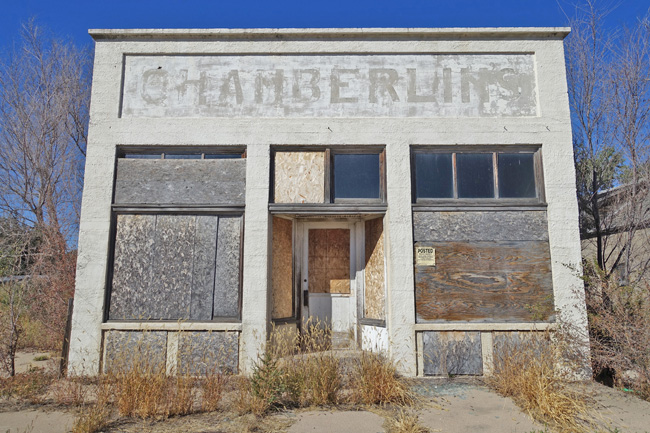 Abandoned buildings in Roscoe Nebraska