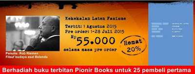 Buku 'Kekekalan Laten Fasisme' sudah dapat di pre-order sekarang.