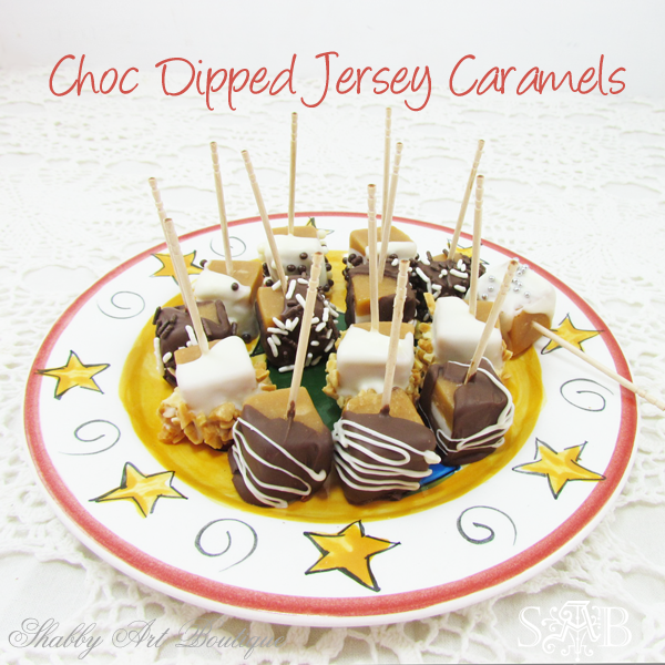 Shabby art Boutique Jersey Caramels 1