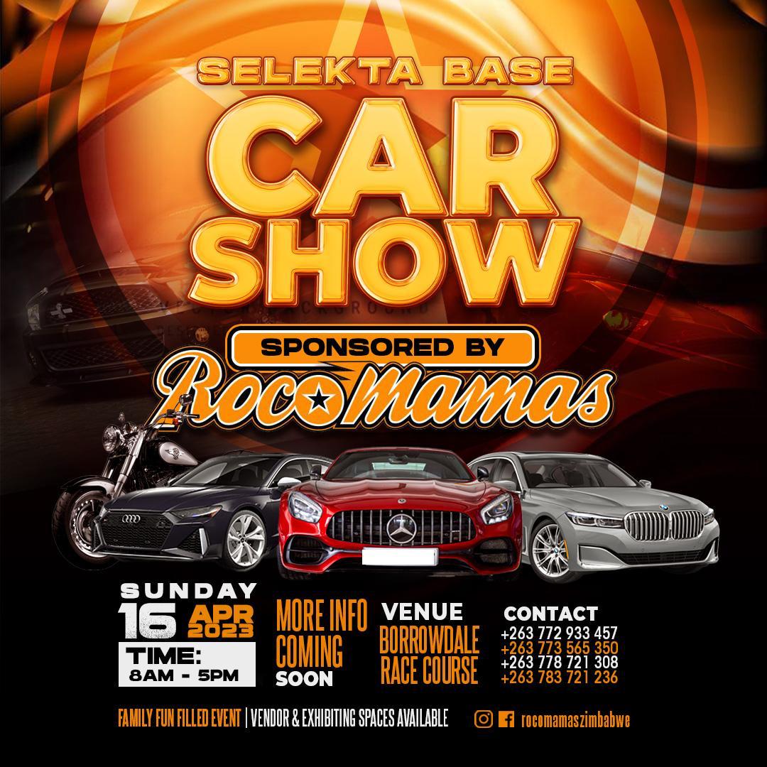 Selekta Base car show RocoMamas Zimbabwe independence motorsport