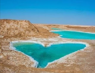 بحيرات الملح في واحة سيوة