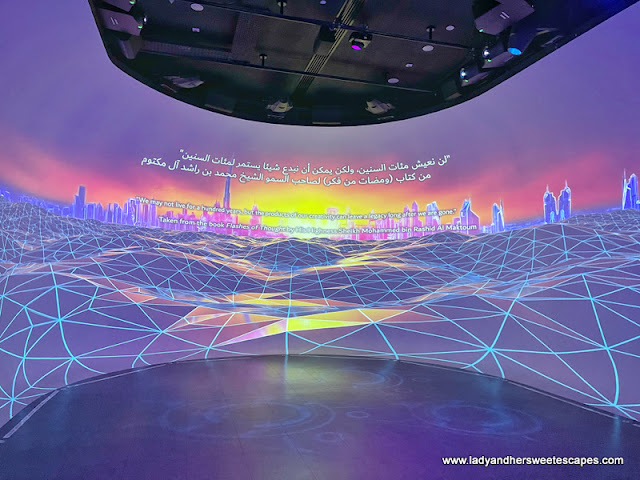 exhibit in Dubai Frame