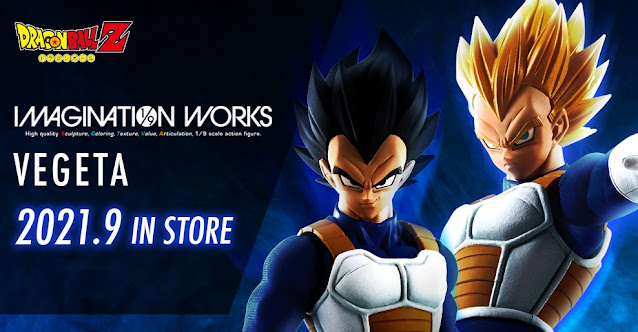 Imagination Works Vegeta 1/9 de Dragon Ball Z - Tamashii Nations