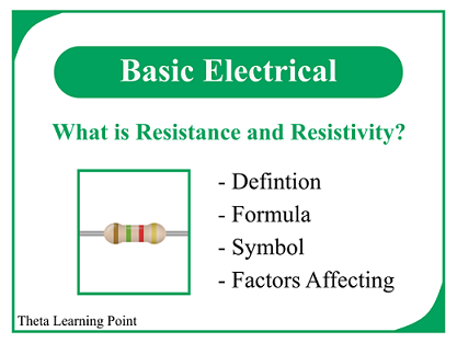 What is Resistance? Resistivity (ρ) & Specific Resistance Ω.