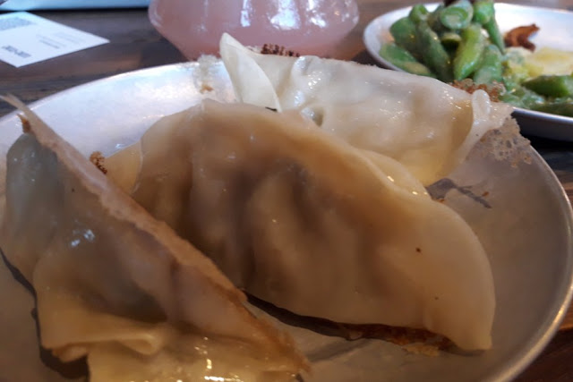 CHICKEN GYOZA Israel by Hadarling Hiro Ramen Bar by Israel Aharoni