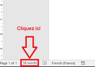 Compter les mots et les caractères dans un document Word