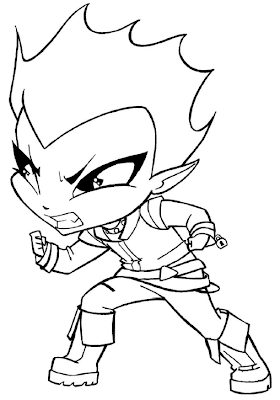 Pop Pixie Amore Coloring Pages