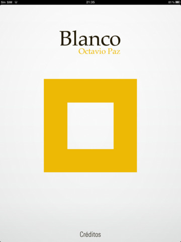 BLANCO (Octavio Paz)