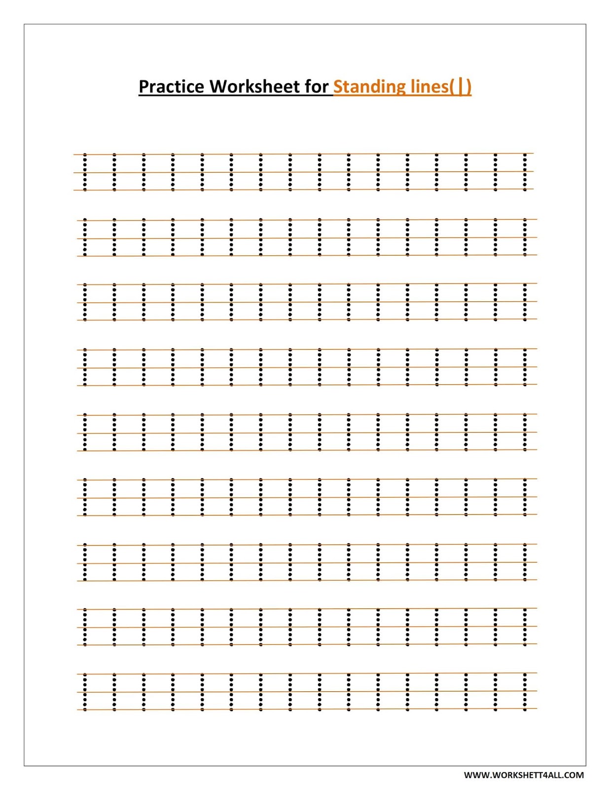 worksheet4all tracing lines worksheets preschool lines printable worksheets