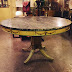 Tall Marble Top Dining Table