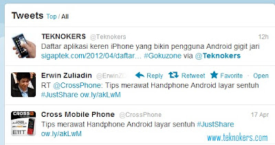 tips bermain twitter, cara main twitter, gambar ytampilan twitter