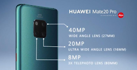 เปิดตัวแล้ว Huawei Mate 20 pro รูปทรงสวยเฉียบ