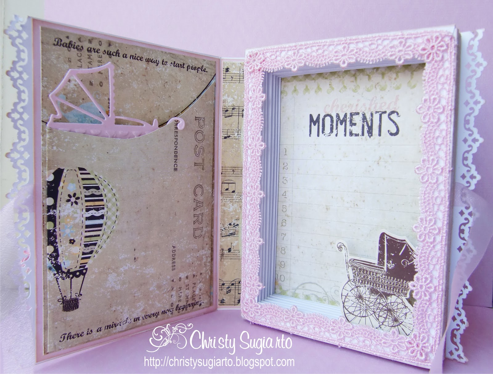 Christy Designs Baby Book Box