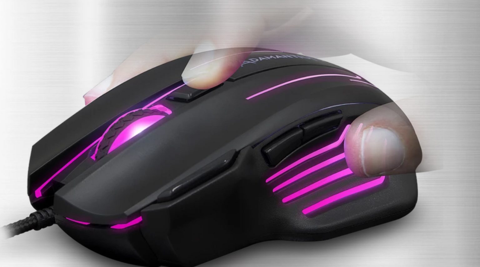 Mouse Gamer Adamantiun Dagon ADX-300 RGB 6400DPI