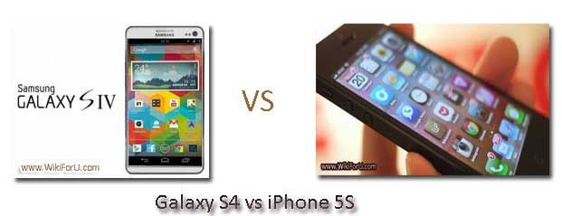 iPhone 5S vs Galaxy 4S
