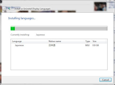 cambiar de idioma en windows vista