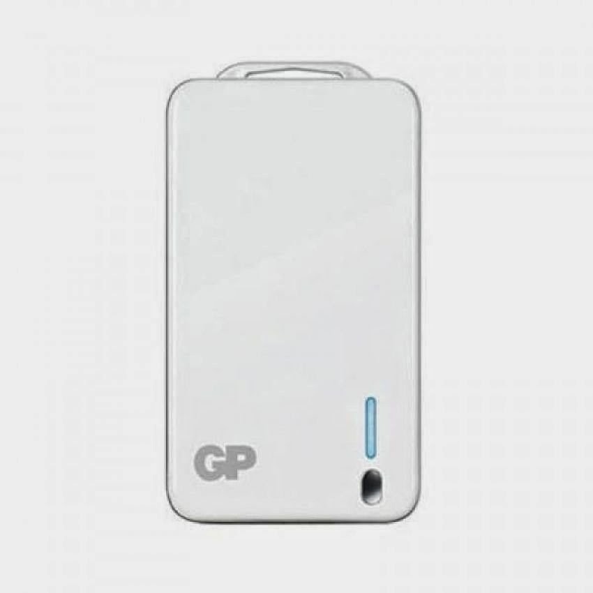 (IMPORT) GP Power Pack 4000 mAh Portable Battery and Charger White