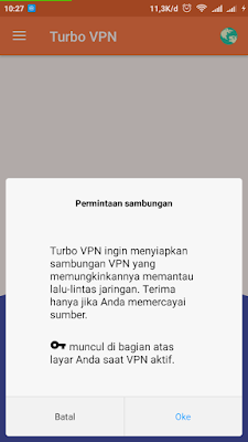 Step to activate Turbo VPN