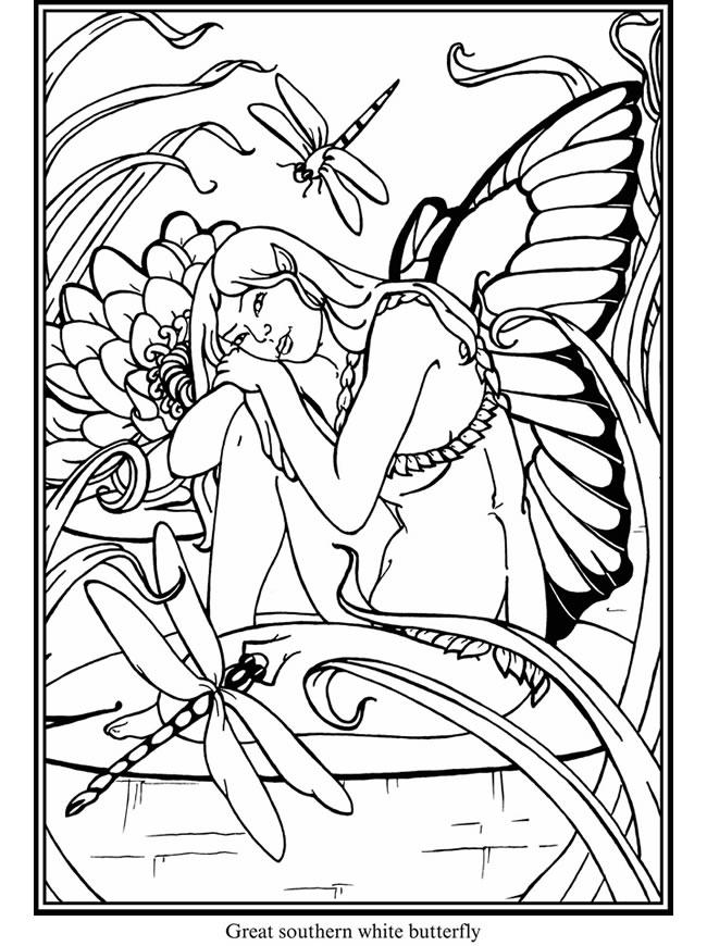 F.A.I.R.I.E.S.: Fairies! Free Coloring Pages!