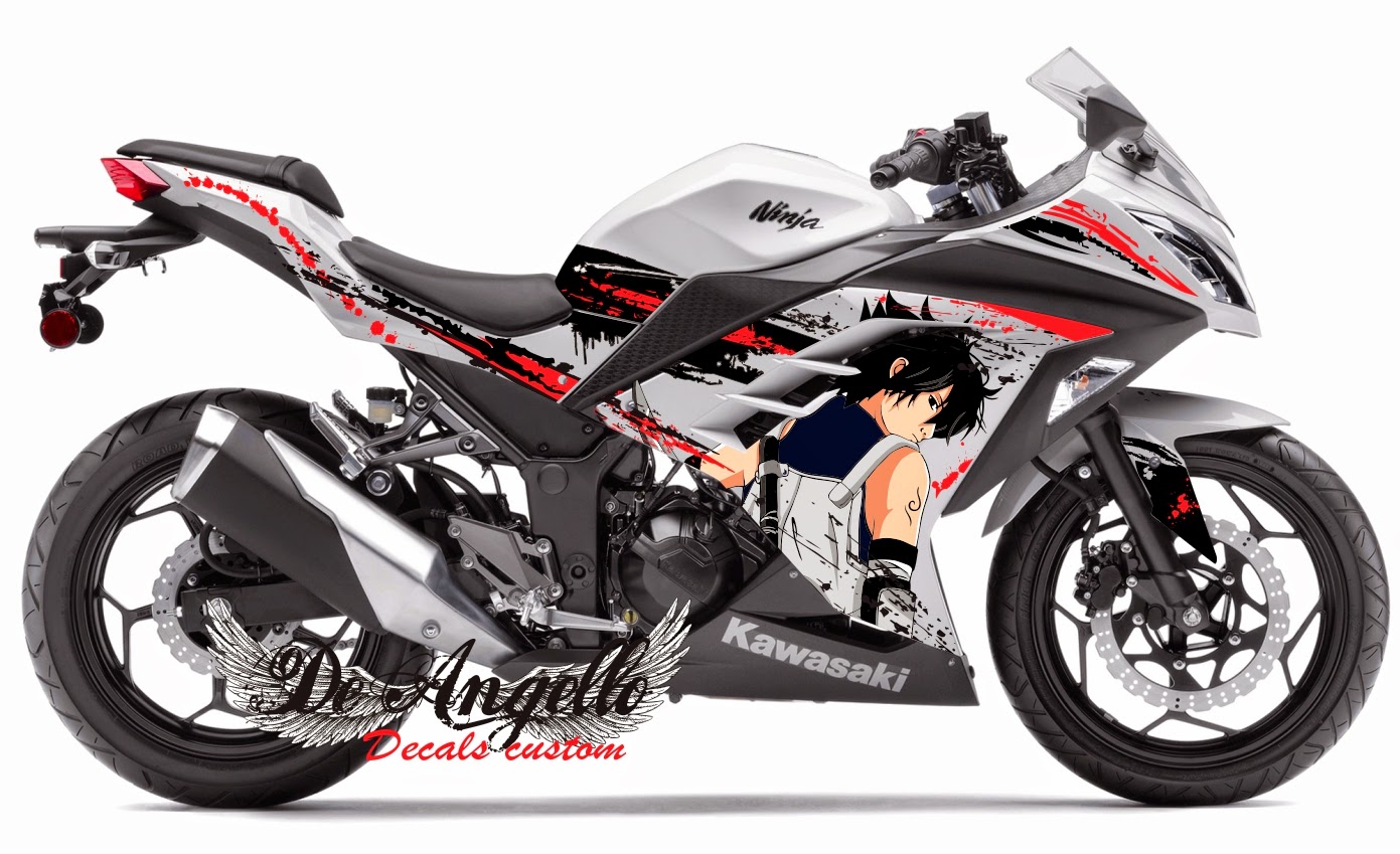 decals custom ninja 250 fi decal sticker anime character ANBU