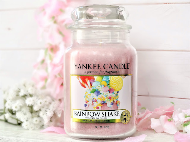 avis Rainbow Shake - Milkshake Arc-en-Ciel de Yankee Candle, bougie paques yankee candle, yankee candle easter candle review